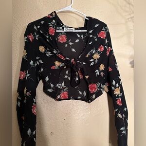Flower Crop Top